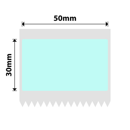 NIIMBOT - B Range - 50x30mm - Light Blue - 230 Labels