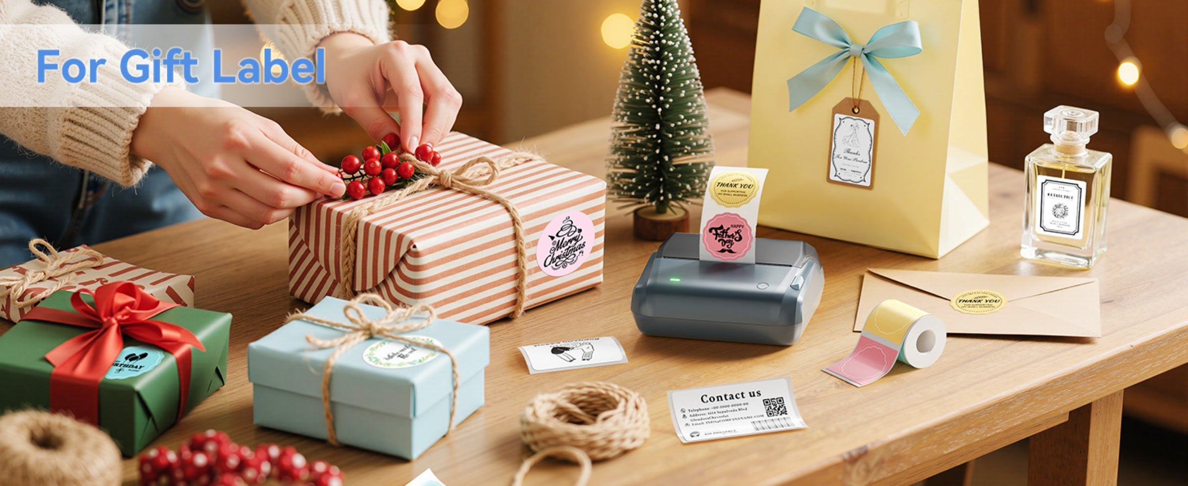 NB609 - NIIMBOT - B4 - BLUETOOTH SHIPPING THERMAL LABEL PRINTER WITH FREE ROLL – LAKE BLUE