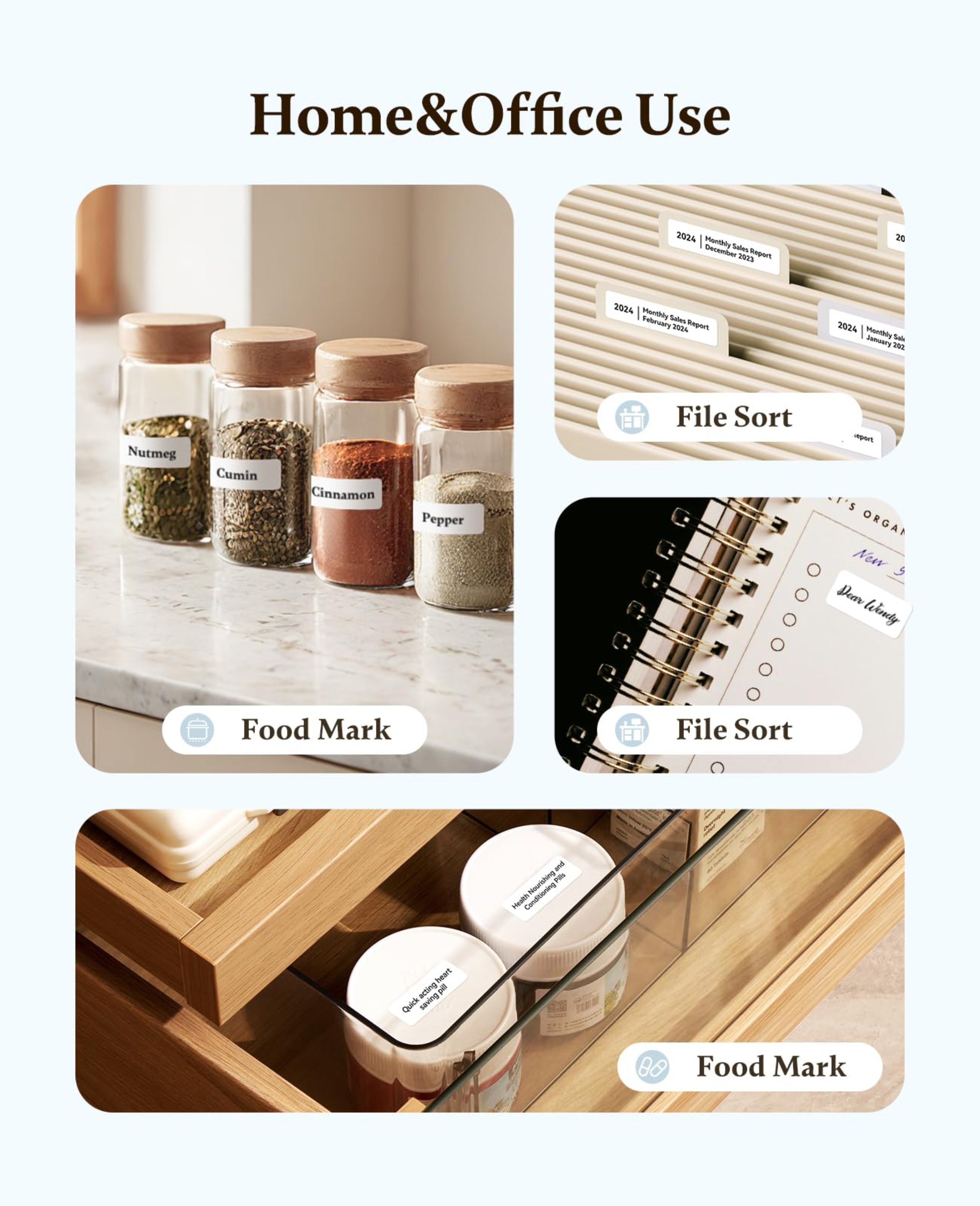 NIIMBOT - D11_H - 300DPI - PORTABLE BLUETOOTH LABEL PRINTER INC FREE LABEL ROLL