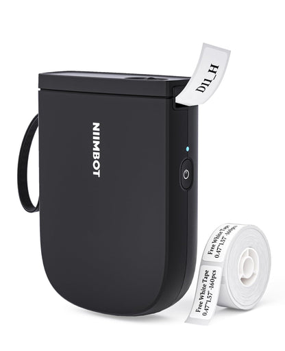 NIIMBOT - D11_H - 300 DPI - IMPRIMANTE D'ÉTIQUETTES BLUETOOTH PORTABLE AVEC ROULEAU D'ÉTIQUETTES OFFERT
