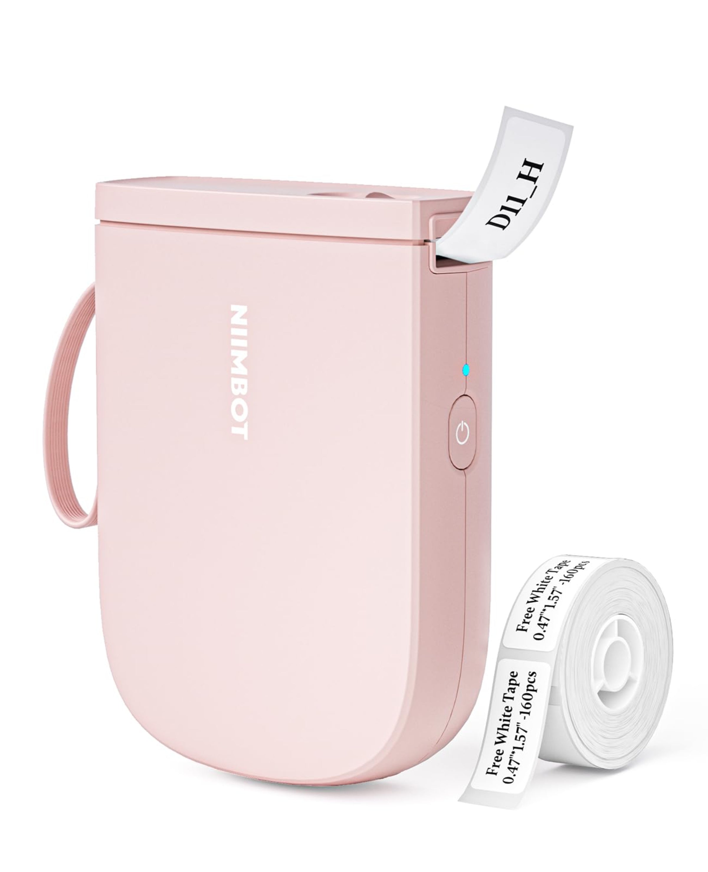 NIIMBOT - D11_H - 300 DPI - IMPRIMANTE D'ÉTIQUETTES BLUETOOTH PORTABLE AVEC ROULEAU D'ÉTIQUETTES OFFERT