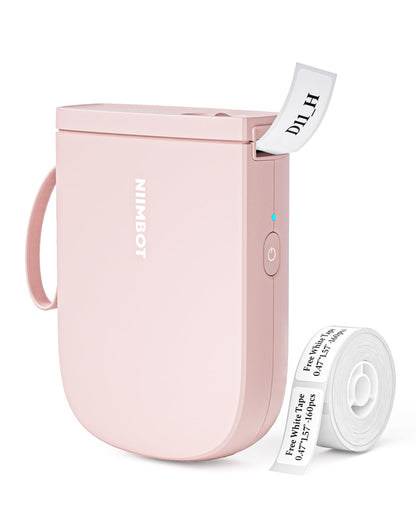 NIIMBOT - D11_H - 300 DPI - IMPRIMANTE D'ÉTIQUETTES BLUETOOTH PORTABLE AVEC ROULEAU D'ÉTIQUETTES OFFERT