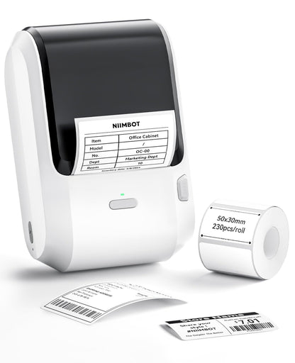 NB610 - NIIMBOT - M3 - PORTABLE BLUETOOTH THERMAL TRANSFER LABEL PRINTER - INCL FREE LABEL ROLL
