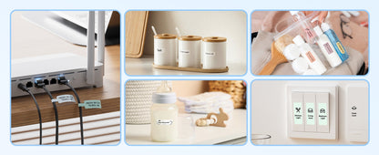 NB623 - NIIMBOT - N1 - BLUETOOTH THERMAL TRANSFER LABEL PRINTER INCL FREE WHITE LABEL & BLACK CARTRIDGE (14X50MM) - IRON ON LABEL MUST BE PURCHASED ADDITIONALLY