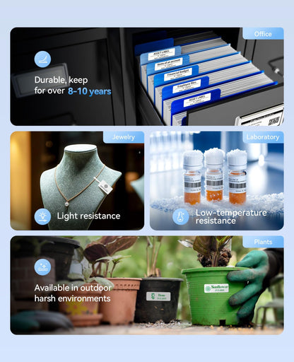 NB623 - NIIMBOT - N1 - BLUETOOTH THERMAL TRANSFER LABEL PRINTER INCL FREE WHITE LABEL & BLACK CARTRIDGE (14X50MM) - IRON ON LABEL MUST BE PURCHASED ADDITIONALLY