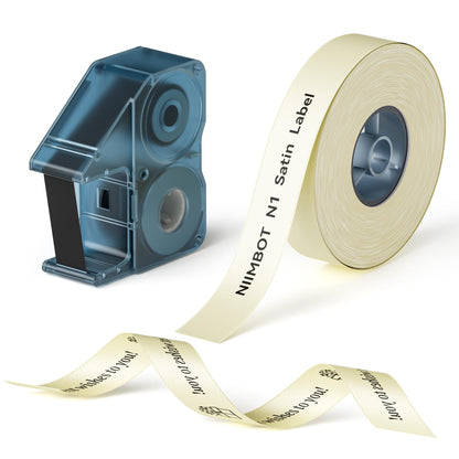 NB624 - NIIMBOT - N1 - BLUETOOTH SATIN RIBBON & LABEL PRINTER KIT INCLUDES BOTH SETS - PINK