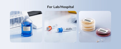 NB589 - NIIMBOT - M2_H - 300DPI THERMAL TRANSFER BLUETOOTH LABEL PRINTER - INCL BLACK RIBBON CARTRIDGE & WHITE 50X30MM LABEL